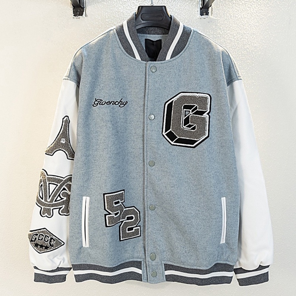 Givenchy Preppy Style Embroidered Jacket